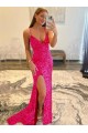 Lantejoulas Veludo Decote V Sem Mangas Comboio Varredela Bainha Vestido de Noiva / Vestido de Festa Baratos