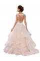 Tule & Renda Amor Sem Mangas Comboio Capela Vestido de Baile Vestidos de Noiva Baratos