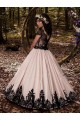 Cetim & Renda Amor Sem Mangas Comprimento Chão Vestidos para Meninas de Flores Baratos