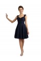 Renda Amor Sem Mangas Comprimento Joelho Vestidos de Madrinha / Vestidos de Cocktail Baratos